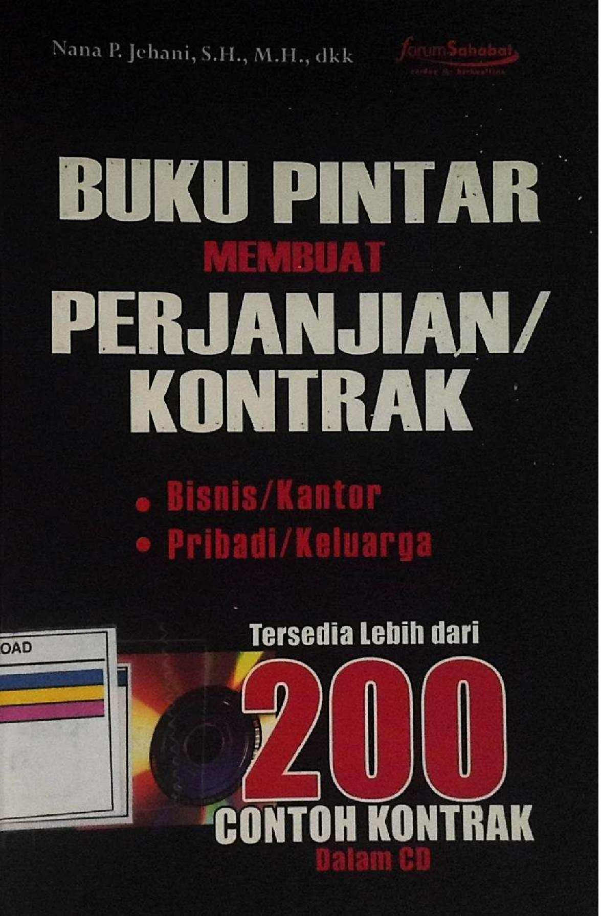 Buku Pintar Membuat Perjanjian / Kontrak